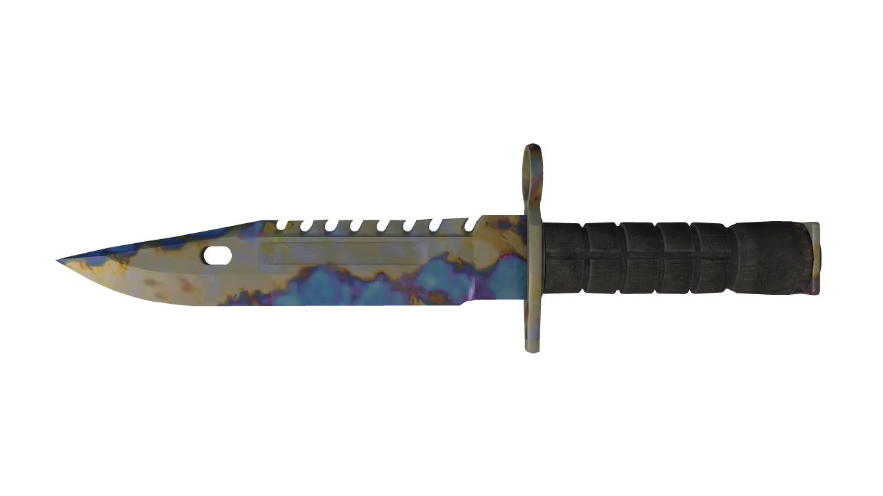 M9 Bayonet | Case Hardened seed #517, front