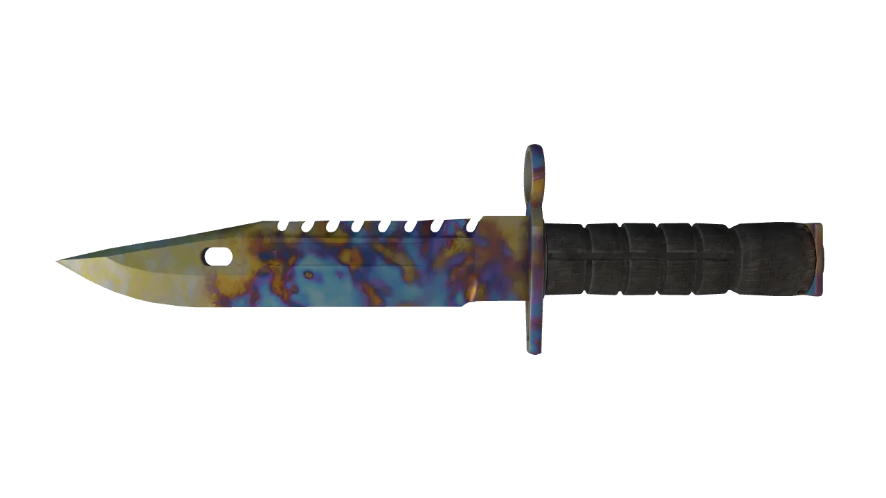 M9 Bayonet | Case Hardened seed #524, front