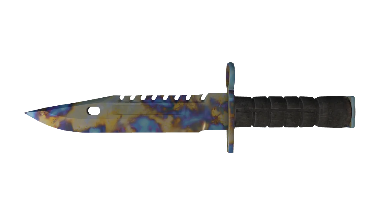 M9 Bayonet | Case Hardened seed #573, front