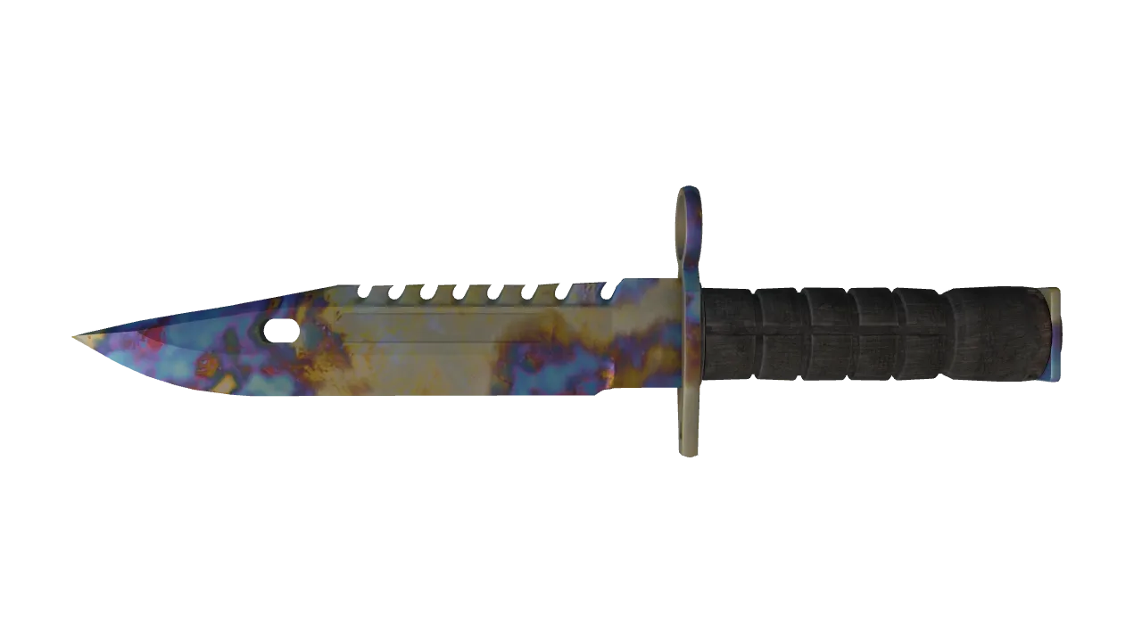 M9 Bayonet | Case Hardened seed #63, front