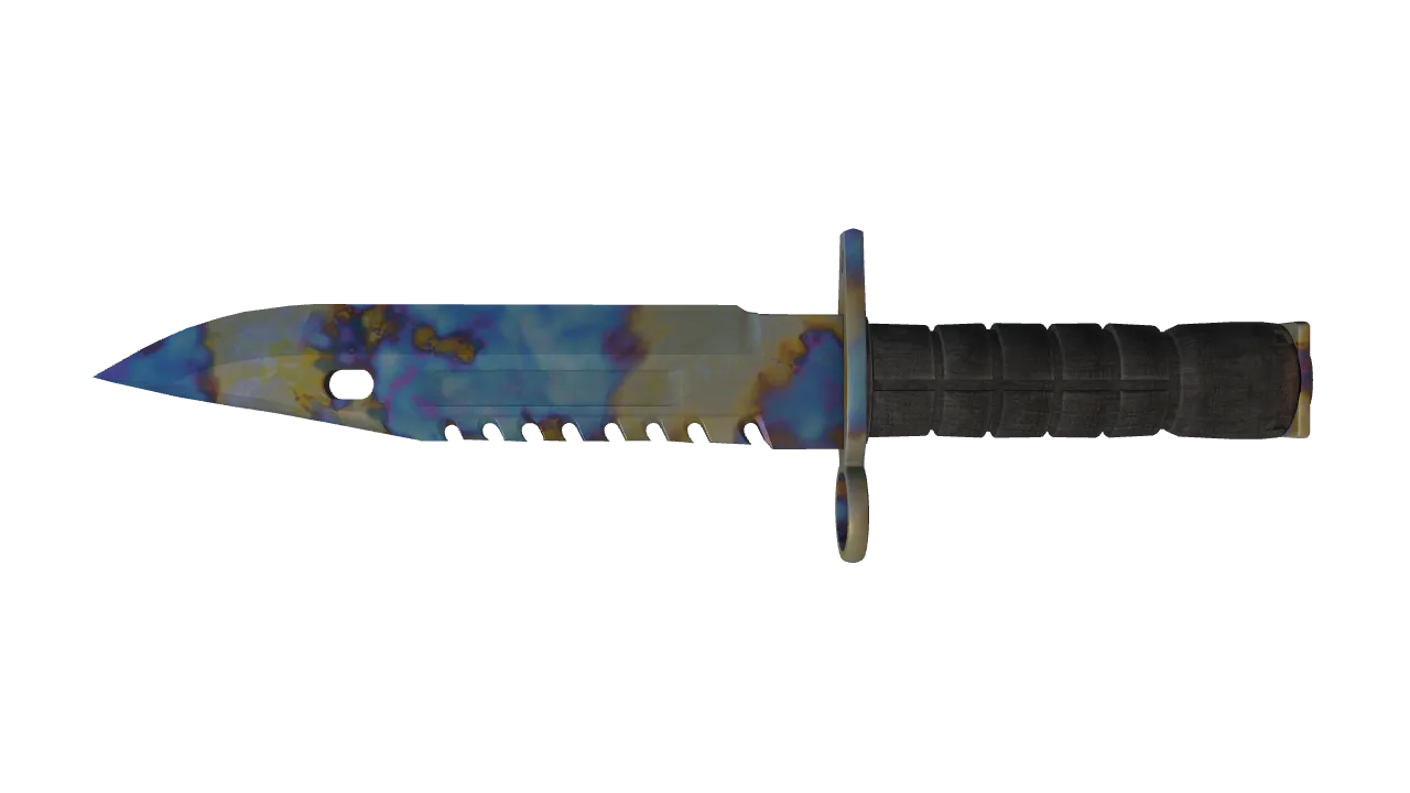 M9 Bayonet | Case Hardened seed #783, back