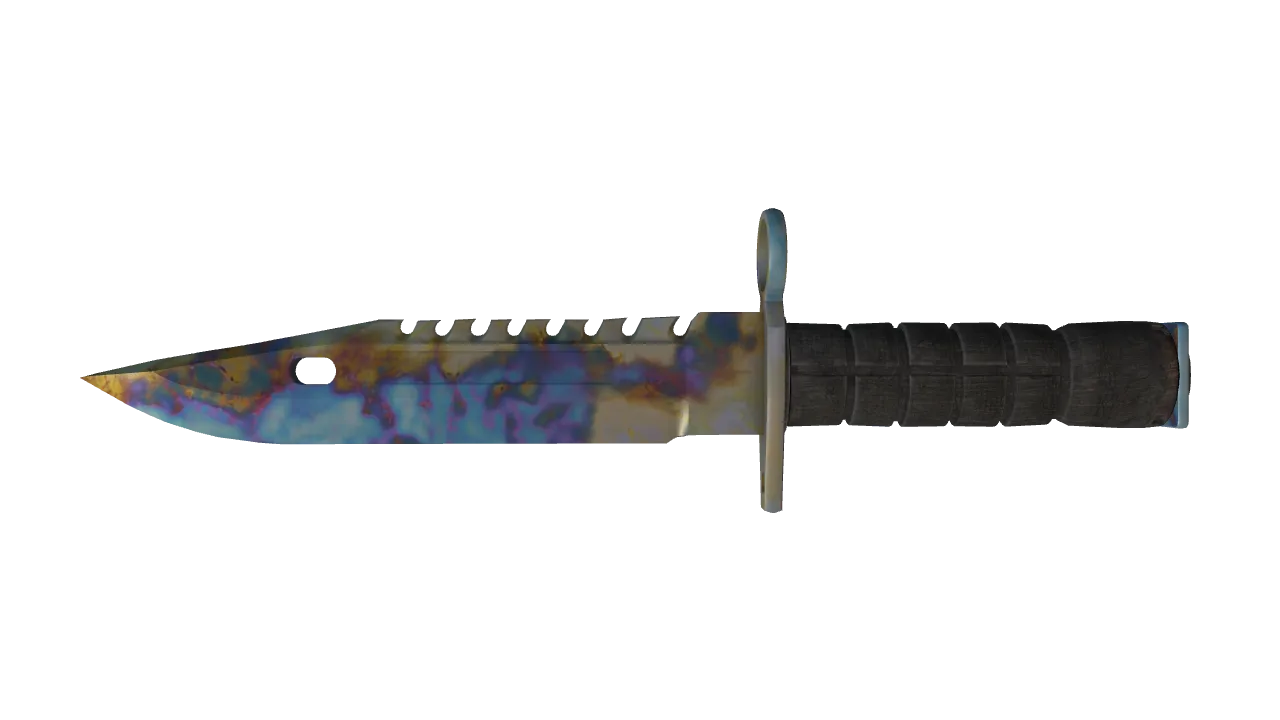 M9 Bayonet | Case Hardened seed #871, front