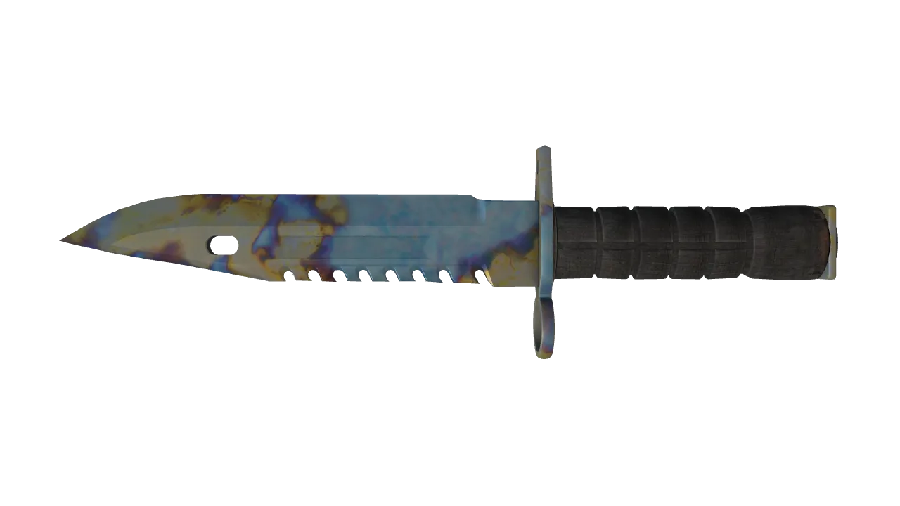 M9 Bayonet | Case Hardened seed #887, back