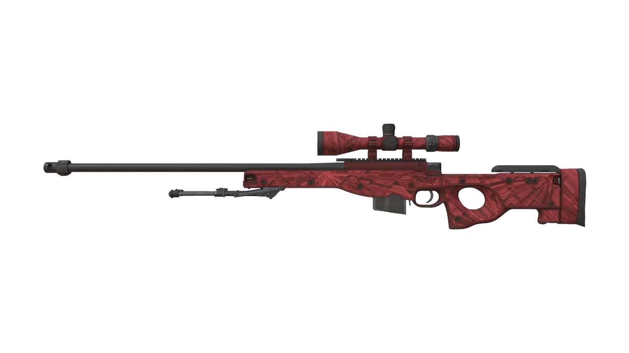 Souvenir AWP | Exothermic (Minimal Wear) — Dust II light, front