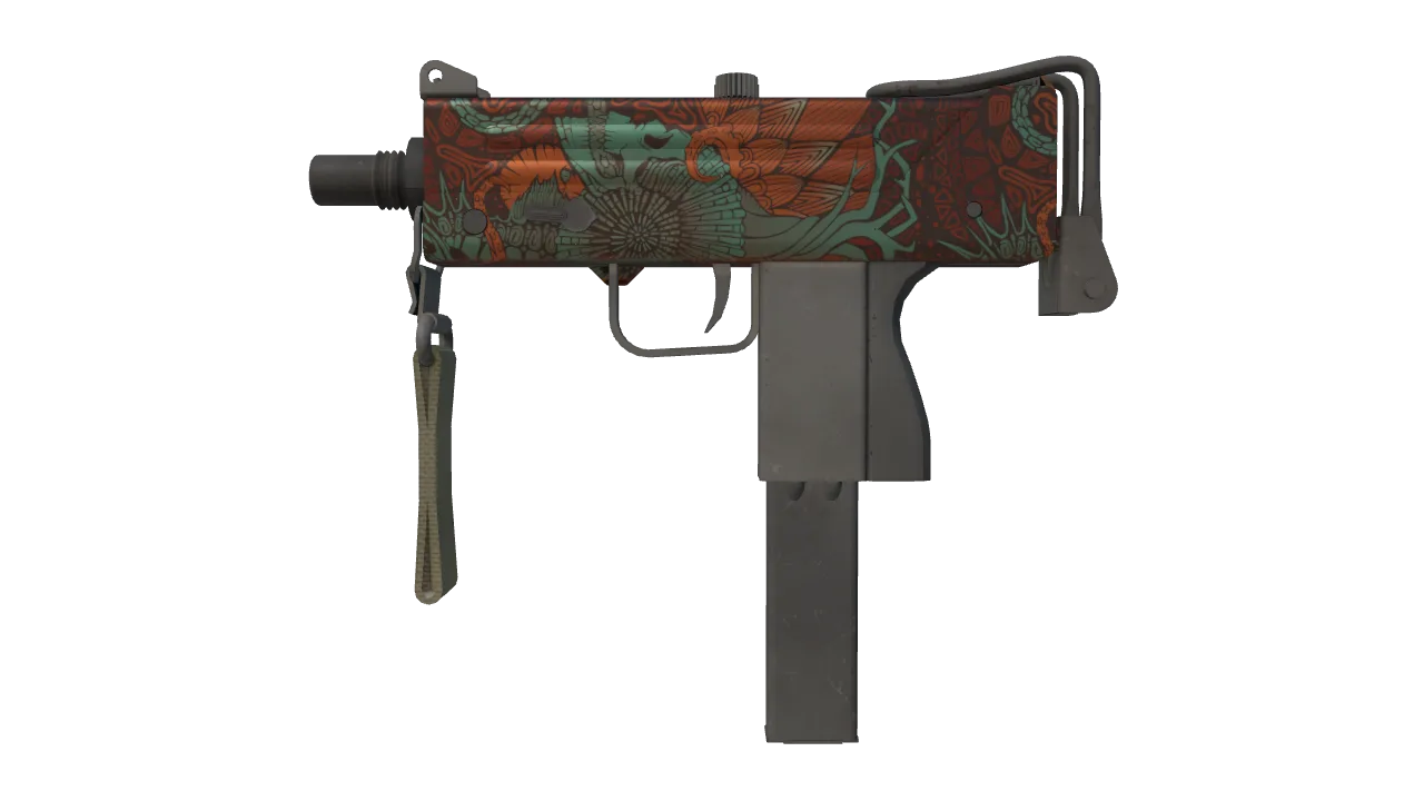MAC-10 | Last Dive (Minimal Wear) — Dust II light, front