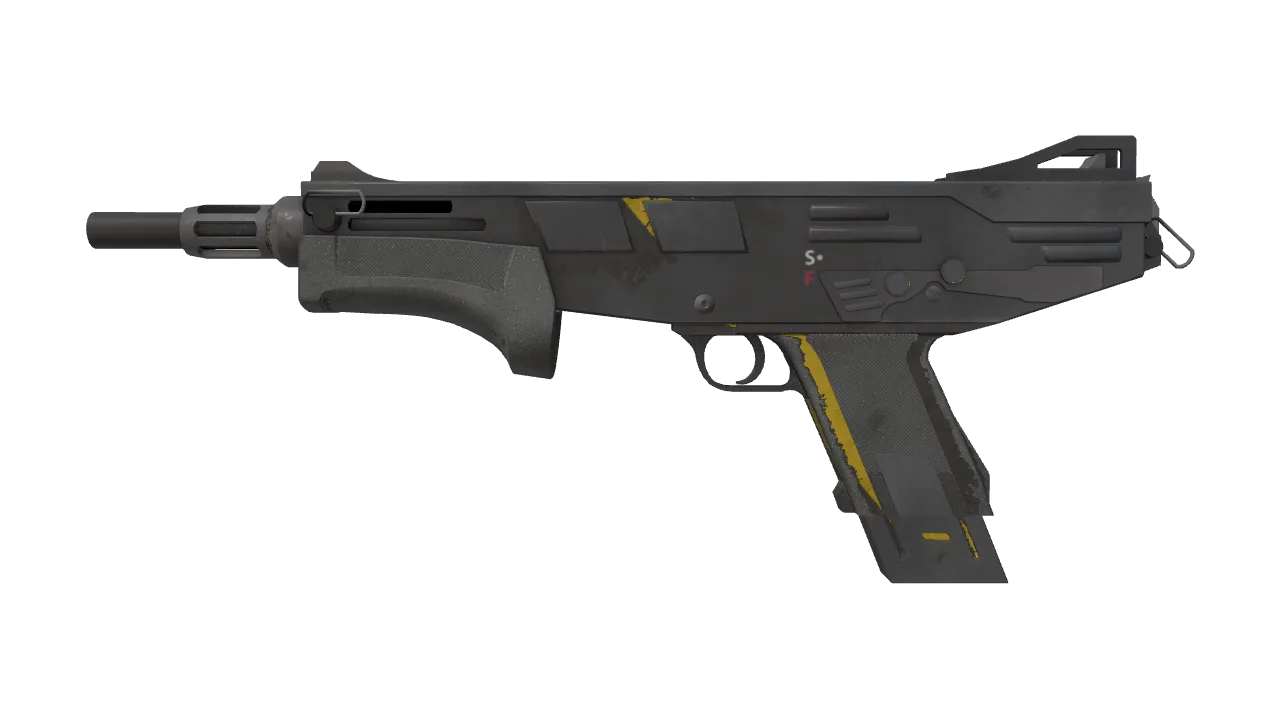 MAG-7 | Hazard (Battle-Scarred) — Dust II light, front