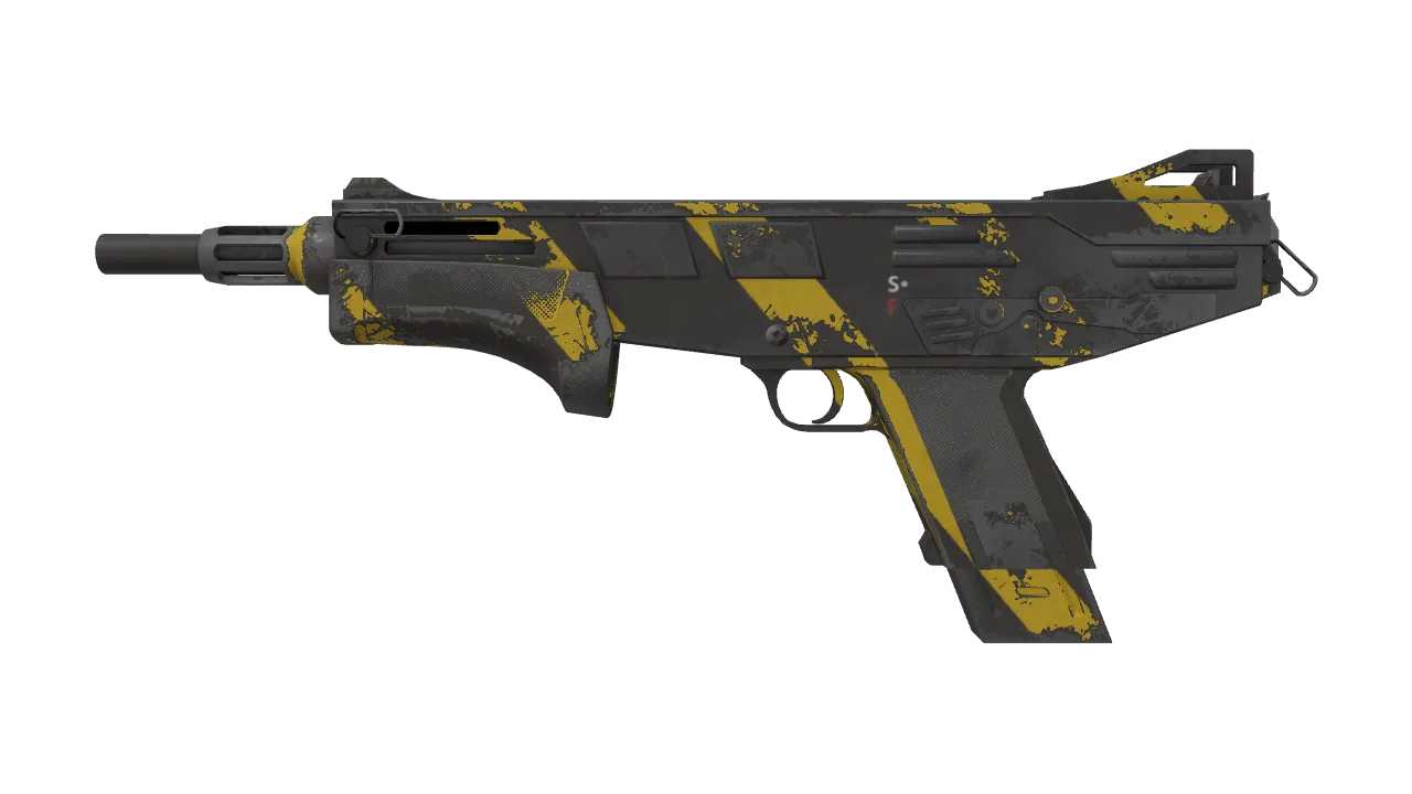 Souvenir MAG-7 | Hazard (Field-Tested) — Dust II light, front