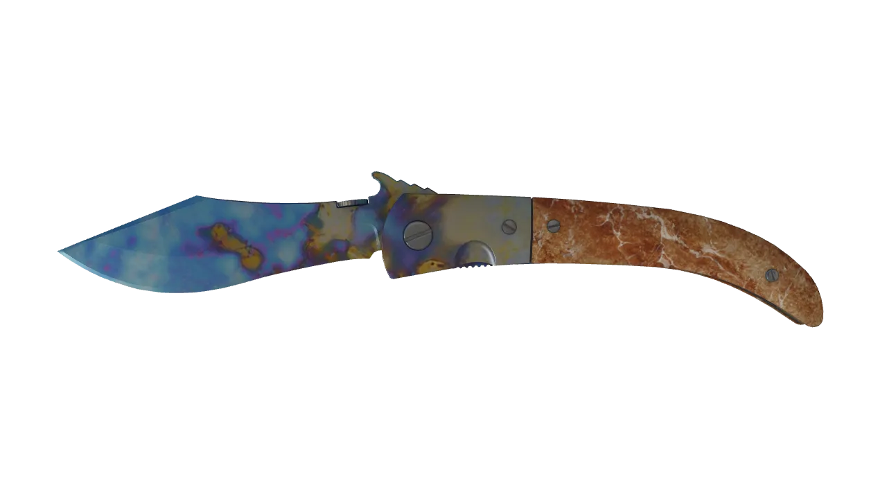 Navaja Knife | Case Hardened seed #282, front