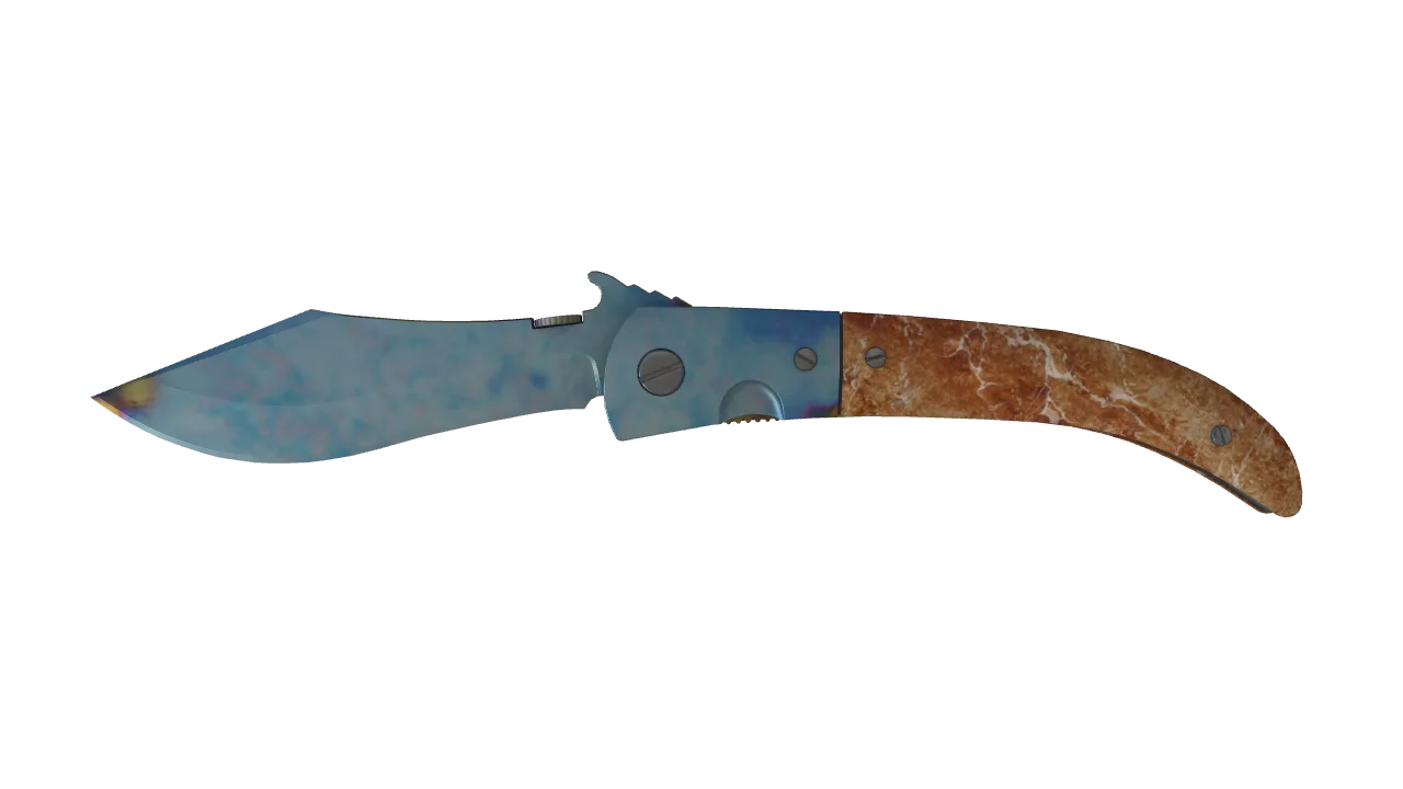 Navaja Knife | Case Hardened seed #283, front
