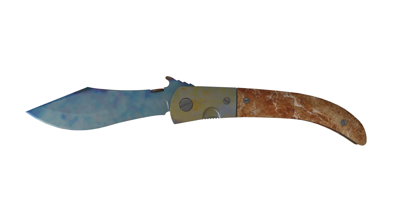 Navaja Knife | Case Hardened seed #398, front