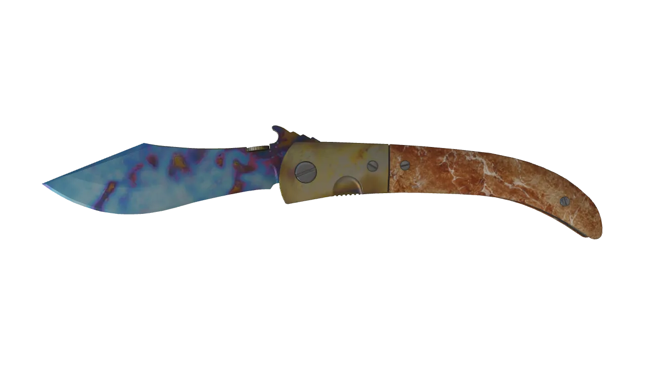 Navaja Knife | Case Hardened seed #42, front