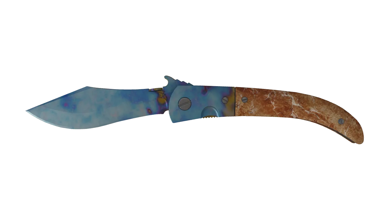 Navaja Knife | Case Hardened seed #494, front