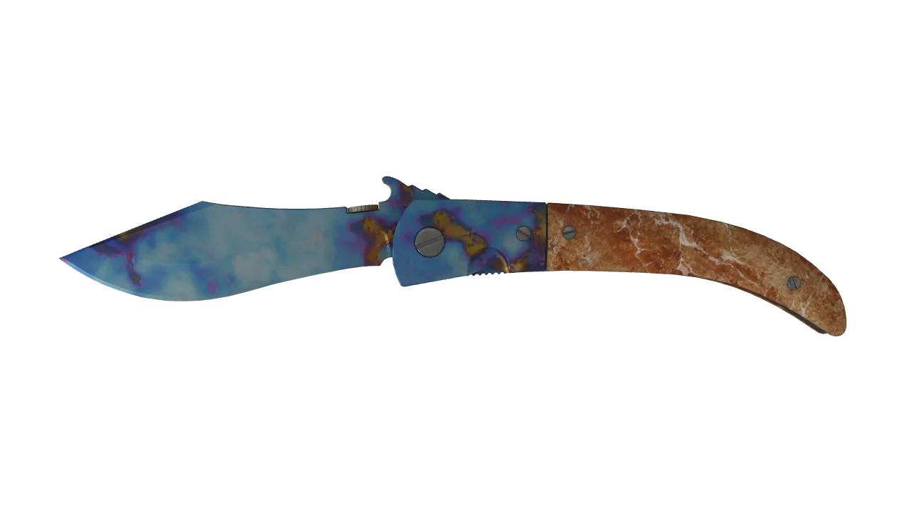 Navaja Knife | Case Hardened seed #749, front
