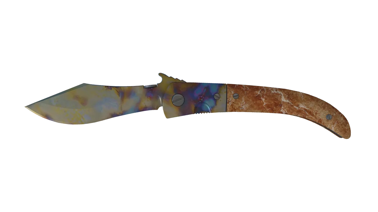 Navaja Knife | Case Hardened seed #773, front