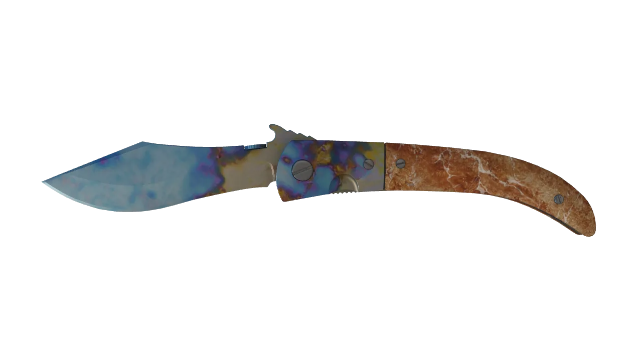 Navaja Knife | Case Hardened seed #798, front