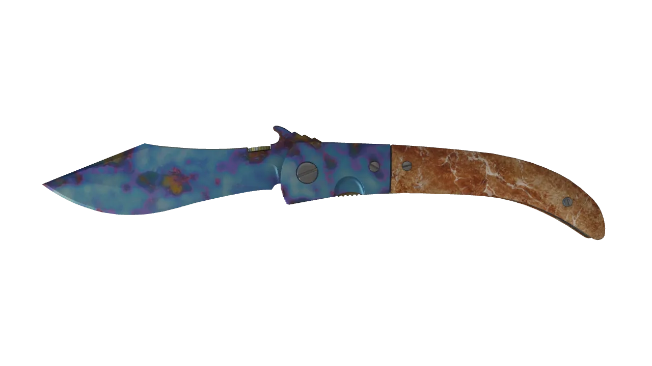 Navaja Knife | Case Hardened seed #893, front
