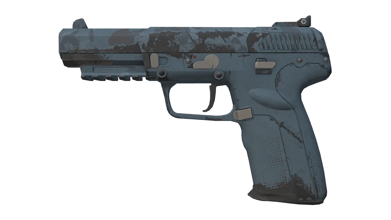 Souvenir Five-SeveN | Forest Night (Field-Tested) — Dust II light, front