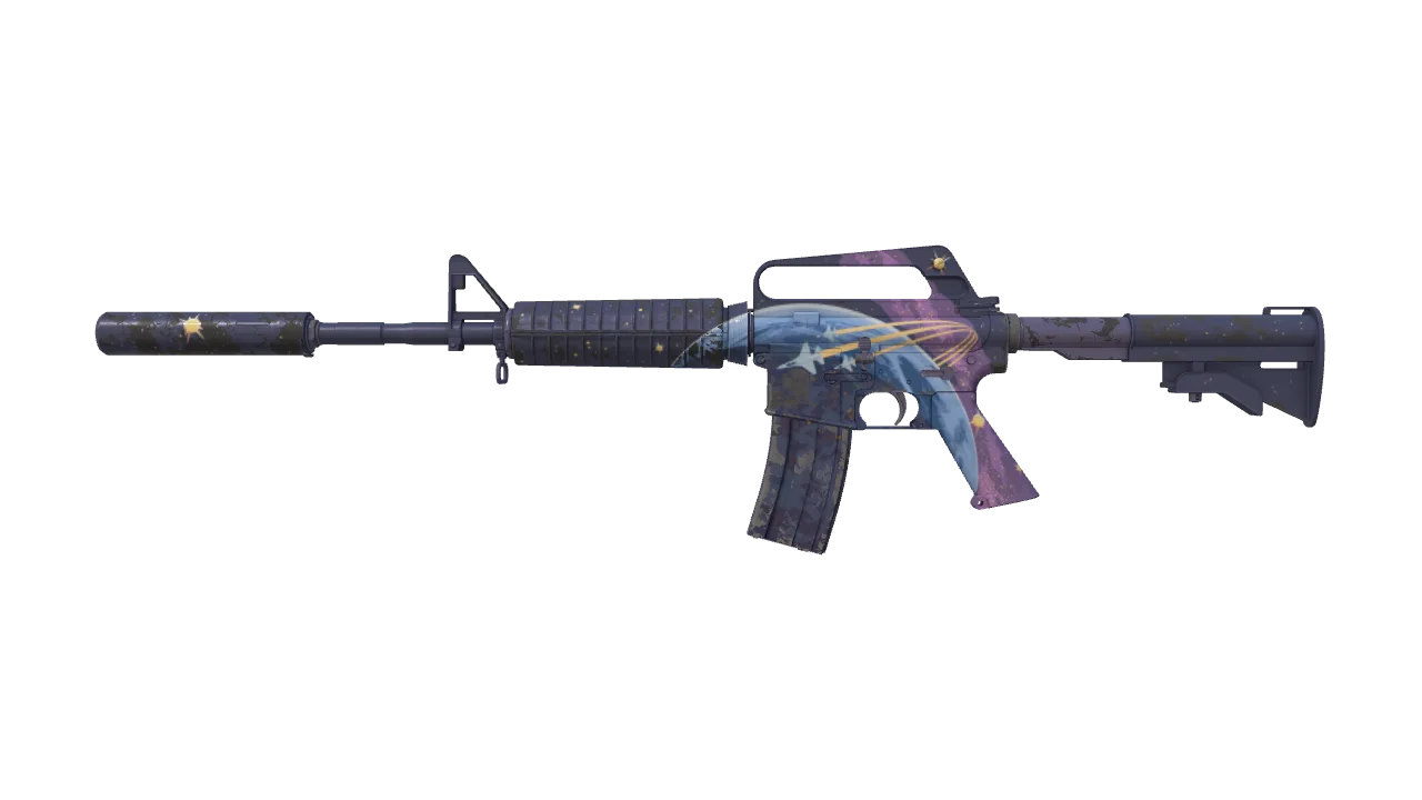 Souvenir M4A1-S | Stratosphere (Factory New) — Dust II light, front