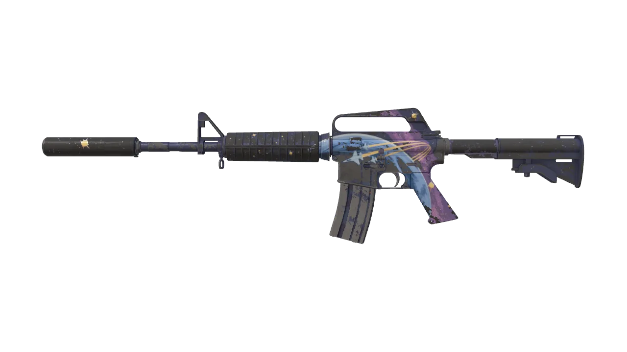 Souvenir M4A1-S | Stratosphere (Field-Tested) — Dust II light, front