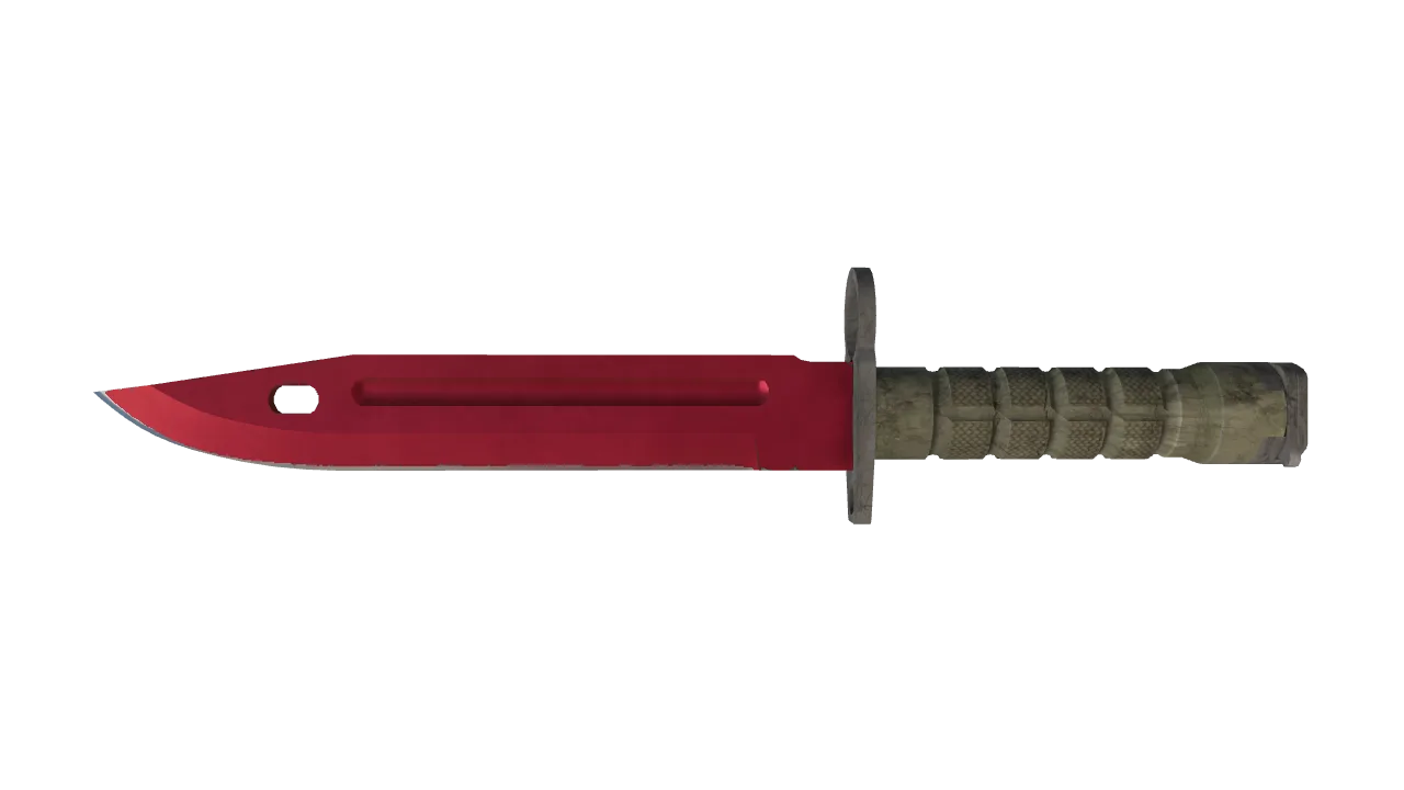 ★ Bayonet | Doppler (Ruby) (Factory New) — Dust II light, front