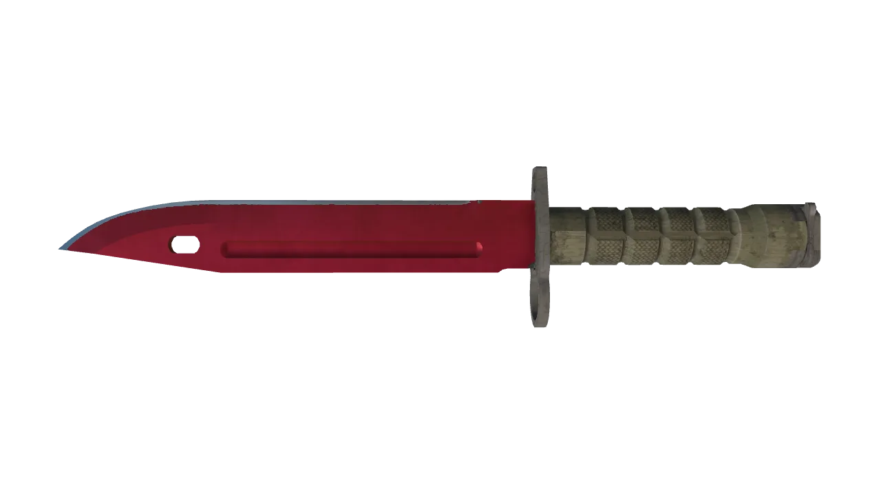Bayonet | Doppler (Ruby) seed #142, back