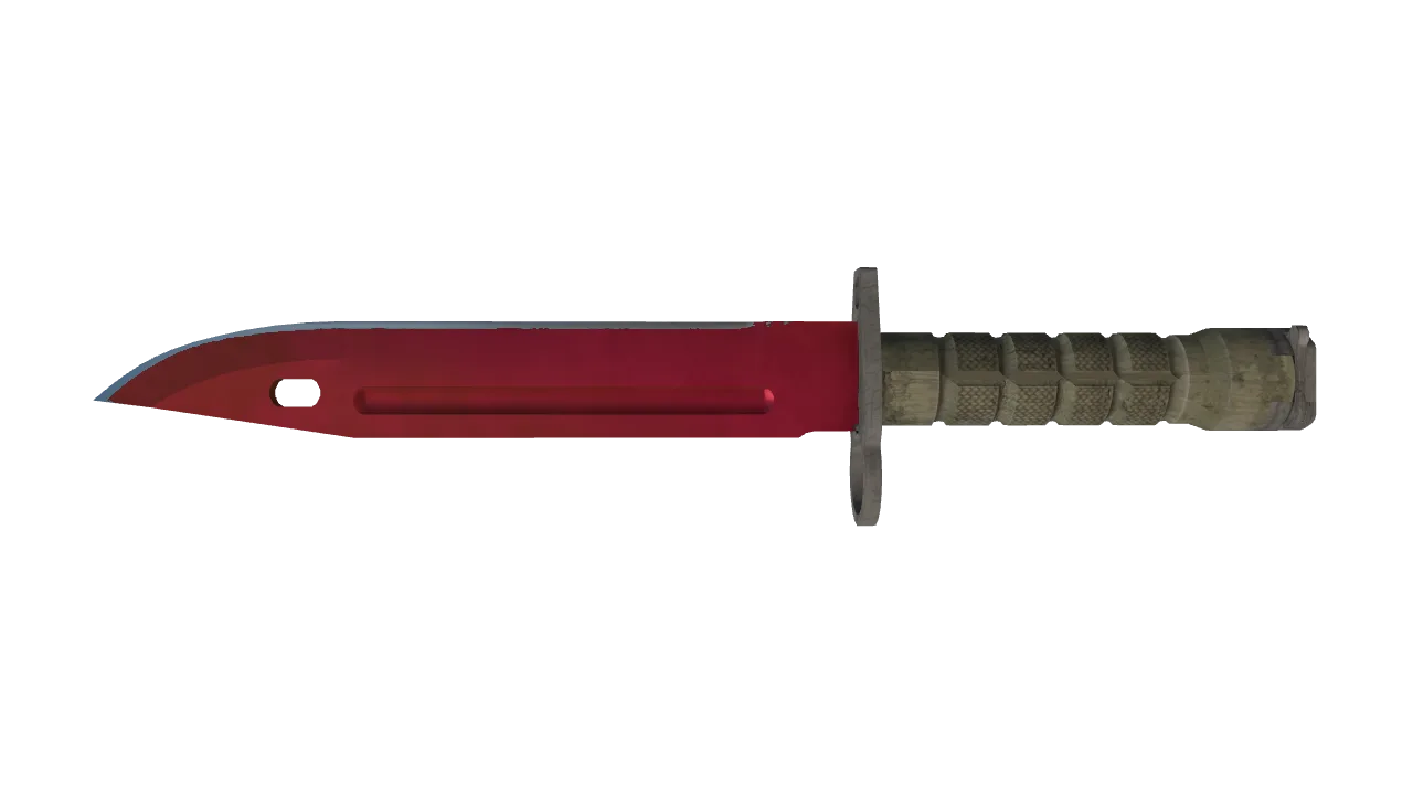 Bayonet | Doppler (Ruby) seed #189, back