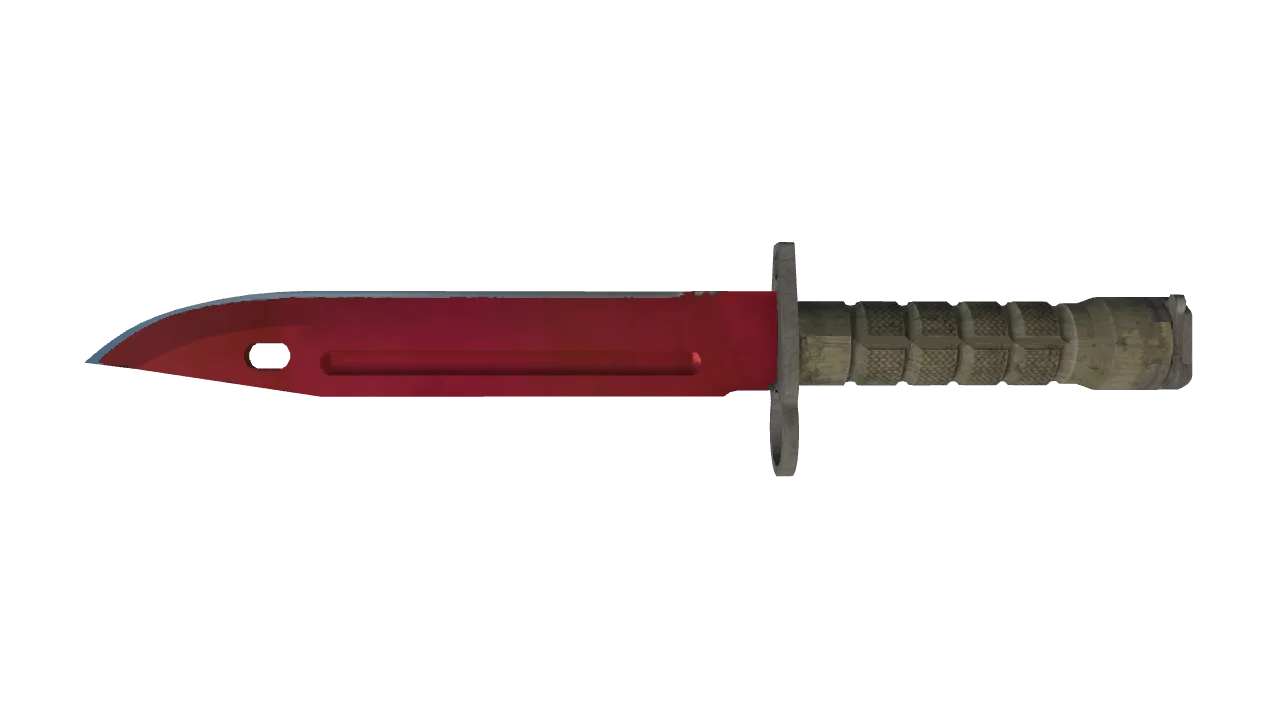 Bayonet | Doppler (Ruby) seed #34, back