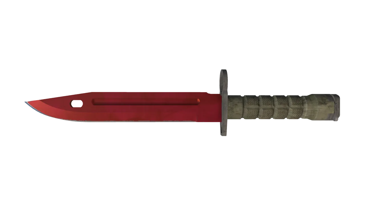 Bayonet | Doppler (Ruby) seed #445, front