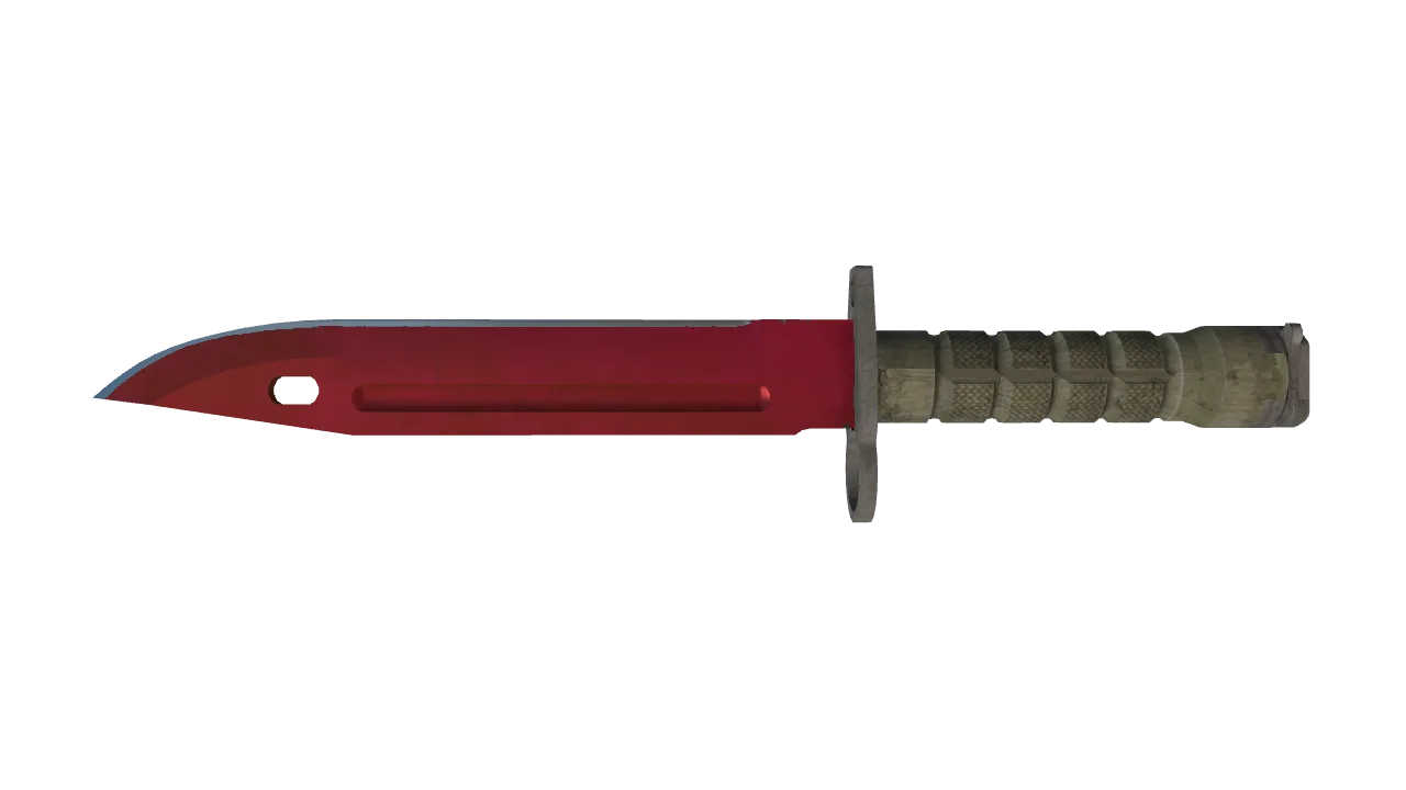 Bayonet | Doppler (Ruby) seed #532, back