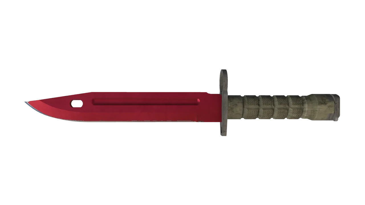 Bayonet | Doppler (Ruby) seed #633, front