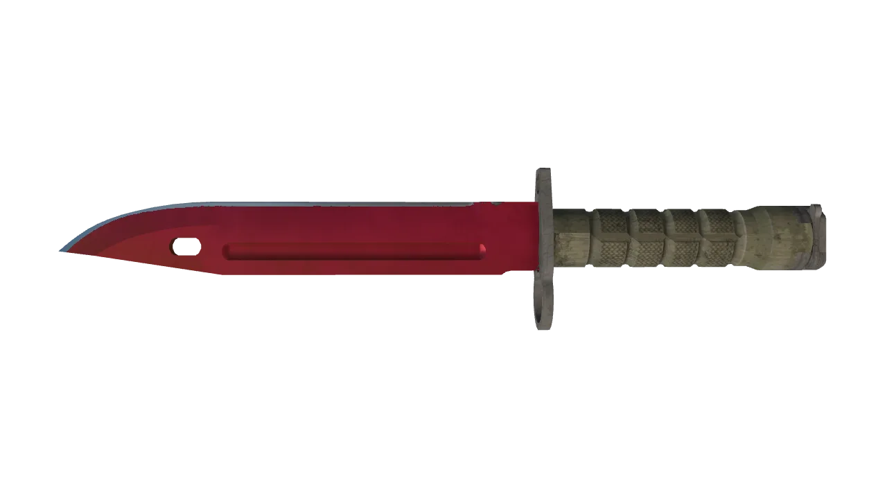 Bayonet | Doppler (Ruby) seed #693, back