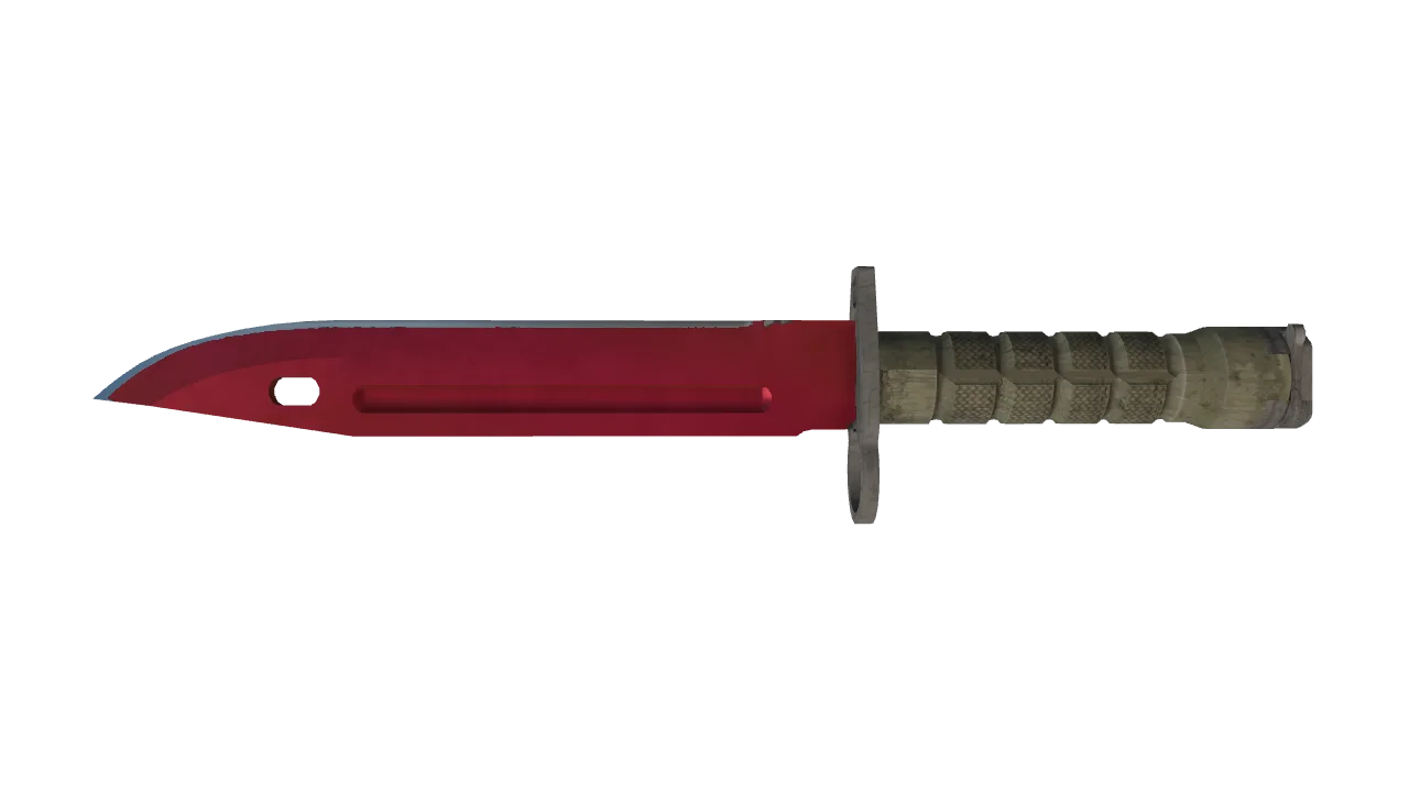 Bayonet | Doppler (Ruby) seed #863, back