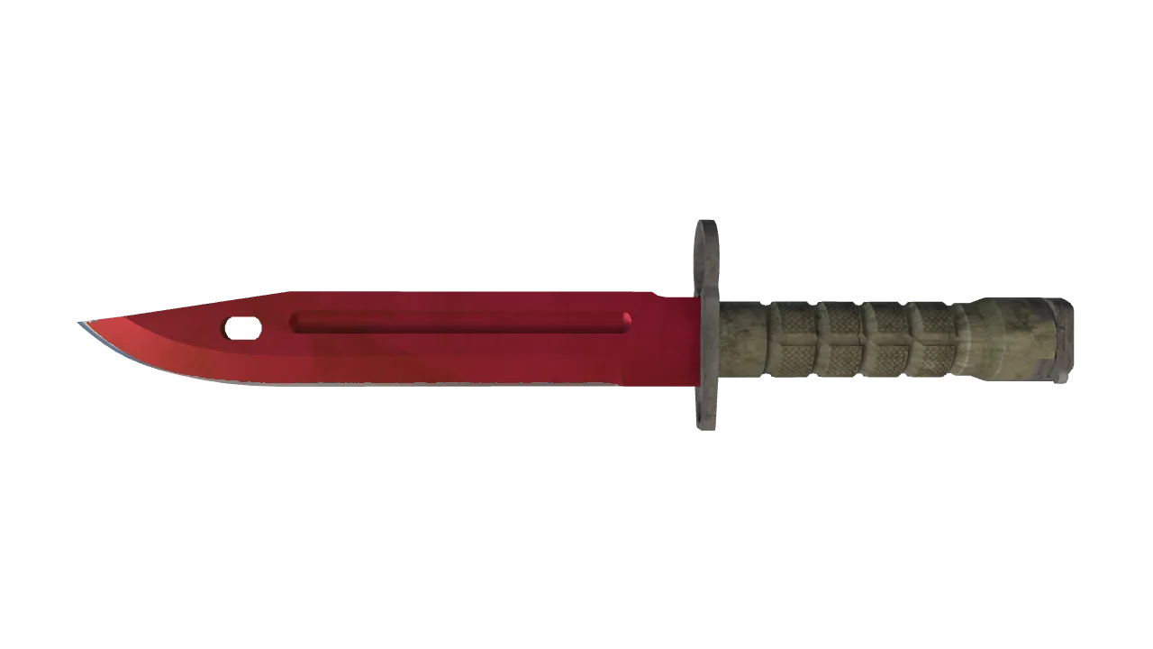Bayonet | Doppler (Ruby) seed #863, front