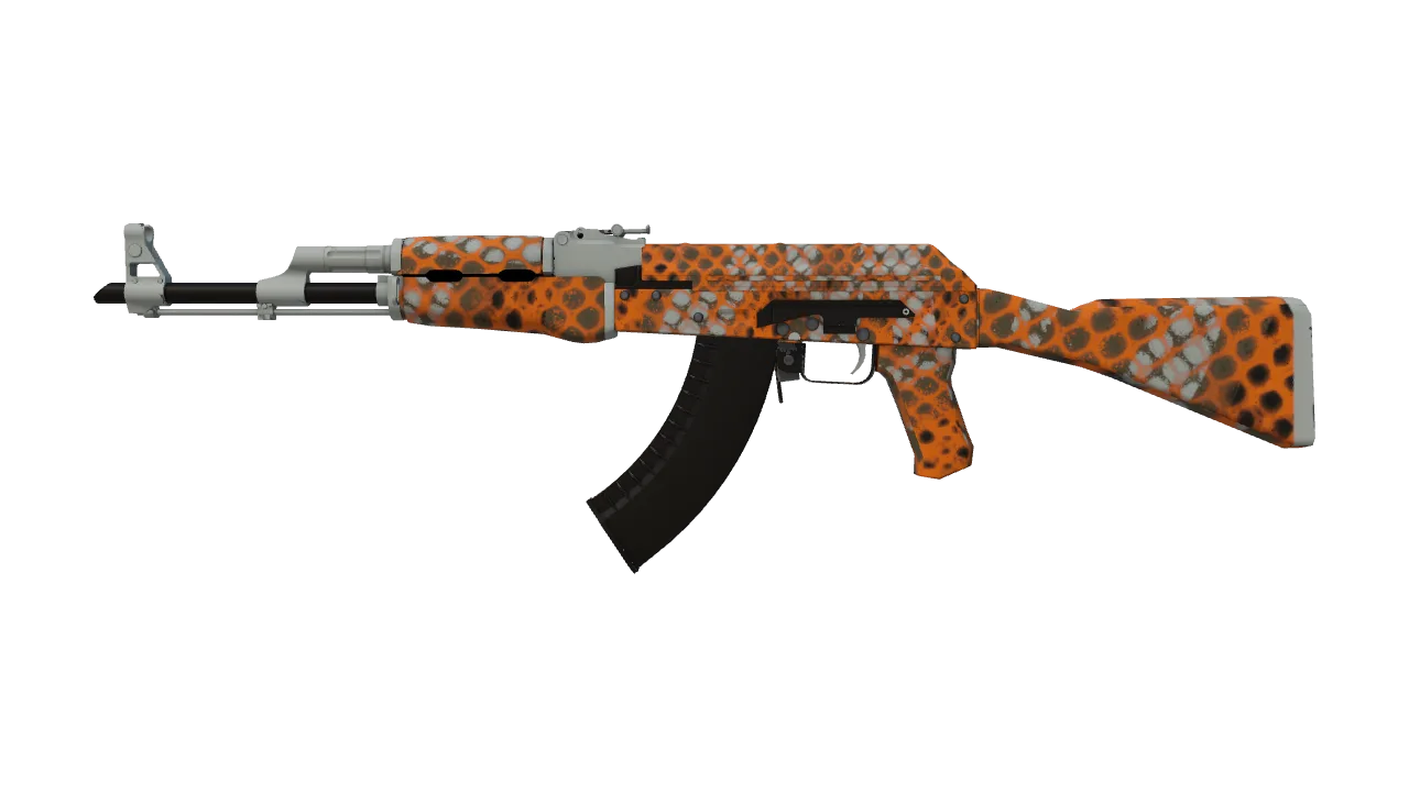 Souvenir AK-47 | Safety Net (Factory New) — Dust II light, front