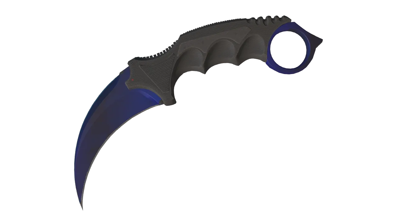★ Karambit | Doppler (Phase 4) (Factory New) — Dust II light, front