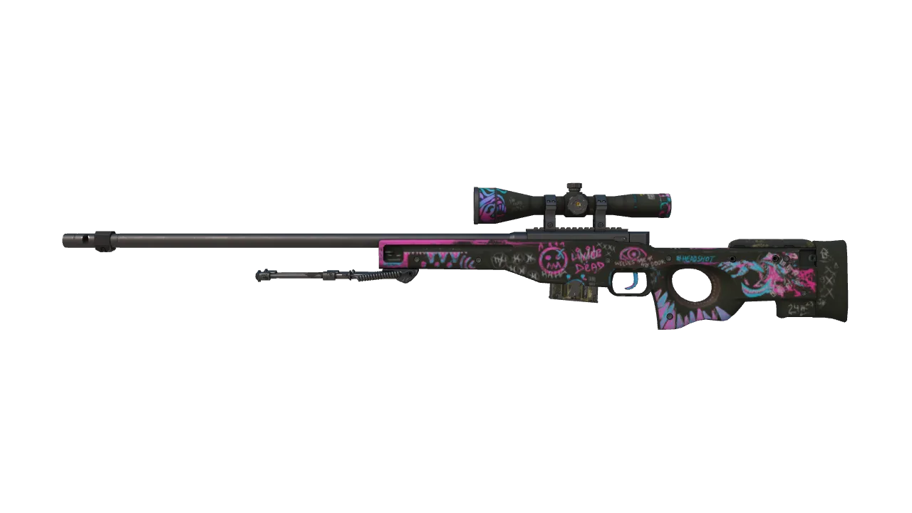 StatTrak™ AWP | Fever Dream (Factory New) — Dust II light, front