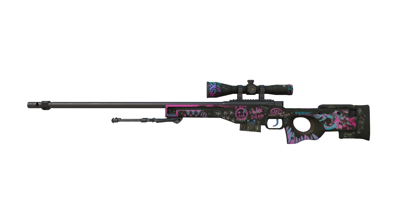 StatTrak™ AWP | Fever Dream (Minimal Wear) — Dust II light, front