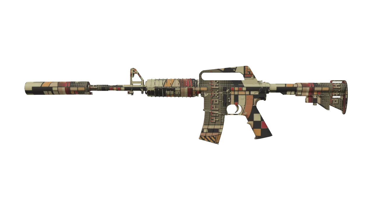 Souvenir M4A1-S | Fizzy POP (Minimal Wear) — Dust II light, front