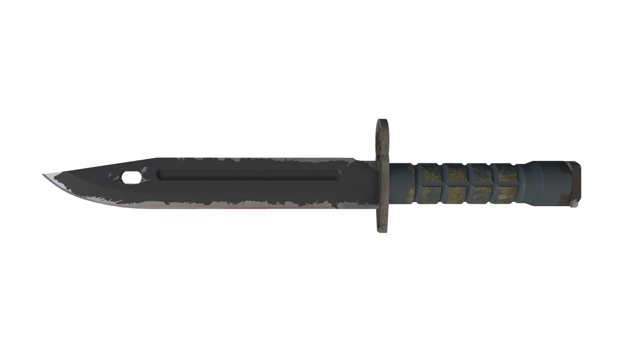 StatTrak™ ★ Bayonet | Night (Field-Tested) — Dust II light, front