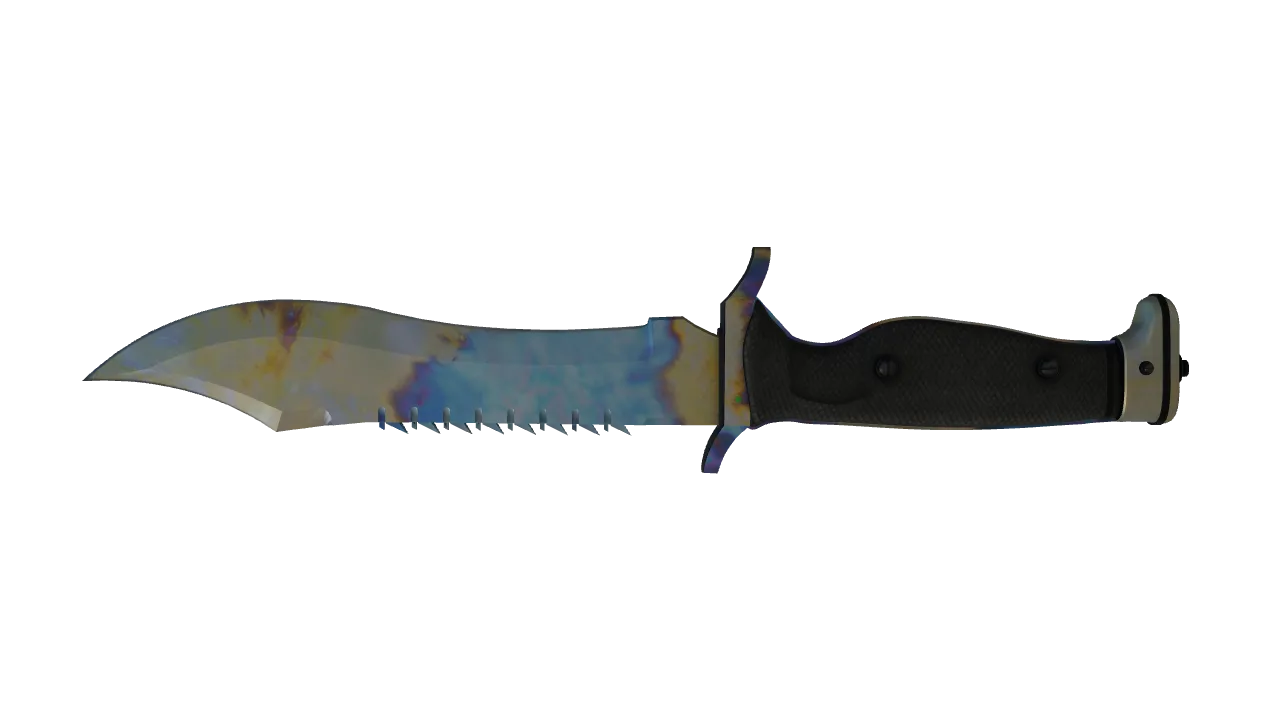 Bowie Knife | Case Hardened seed #10, back