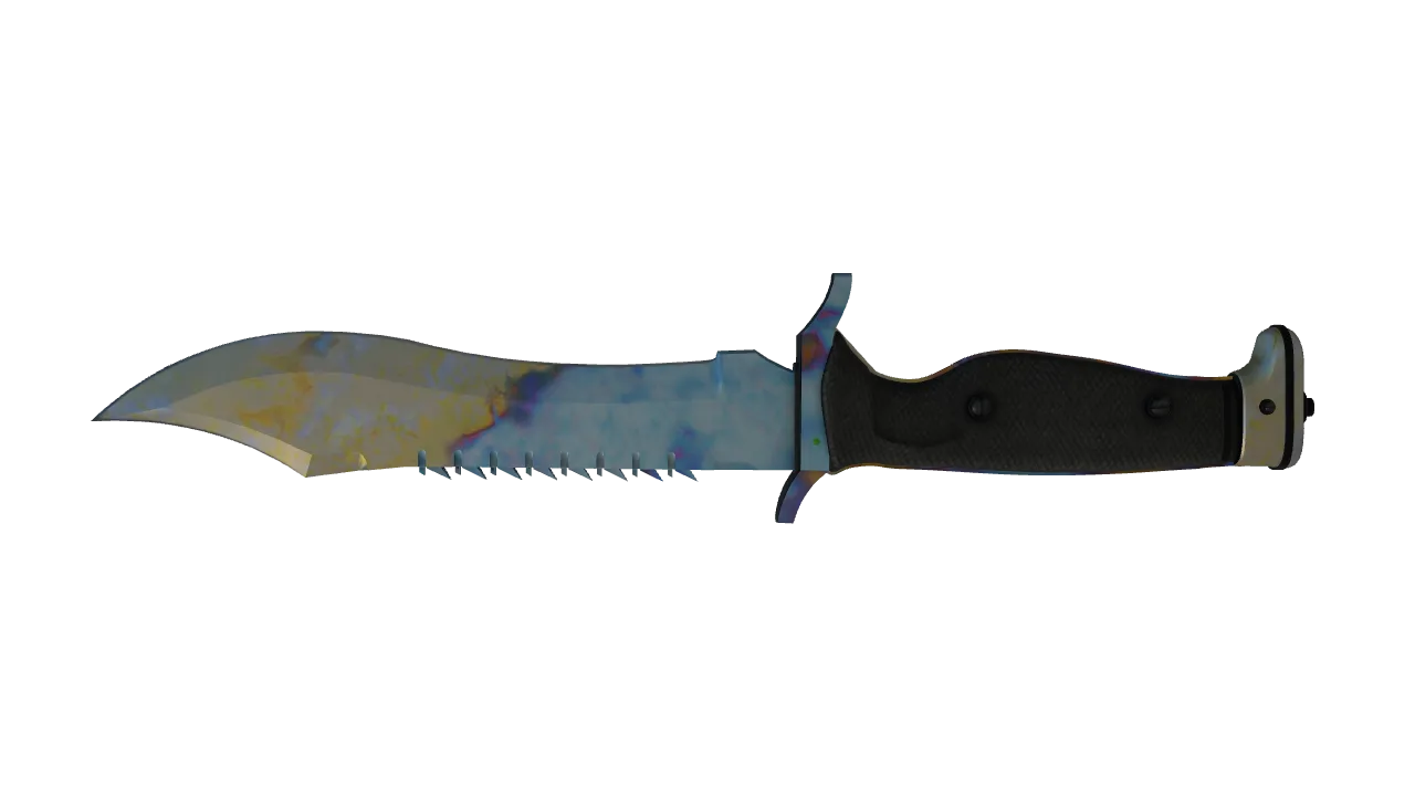 Bowie Knife | Case Hardened seed #108, back
