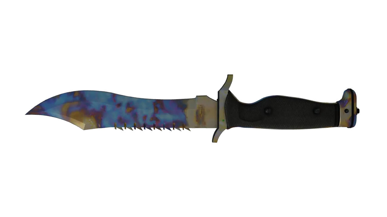 Bowie Knife | Case Hardened seed #110, back