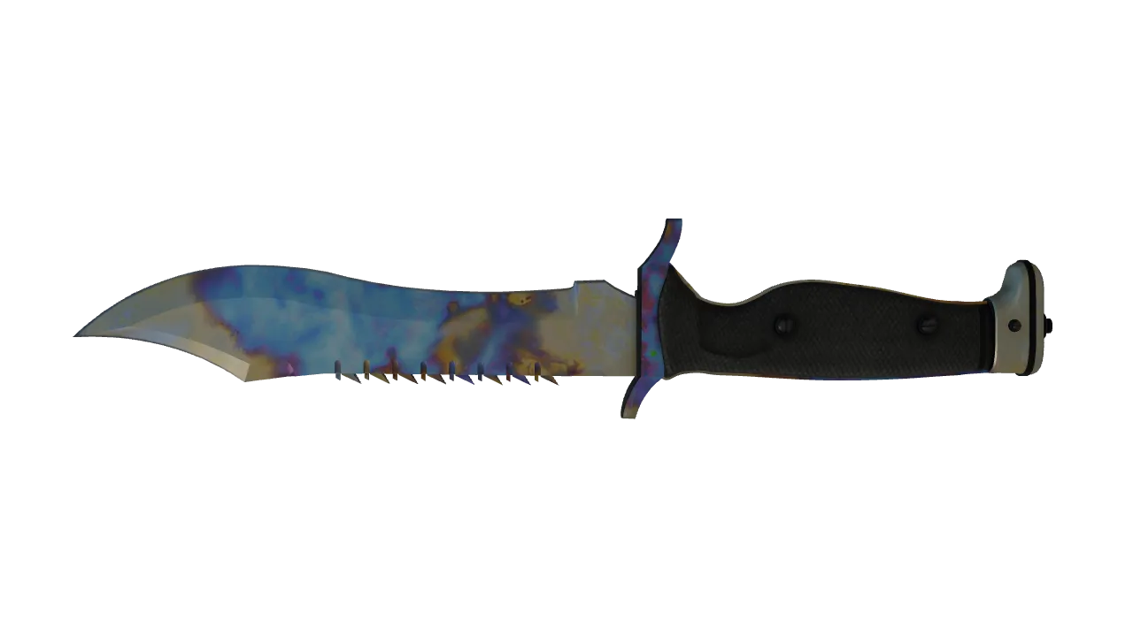 Bowie Knife | Case Hardened seed #136, back