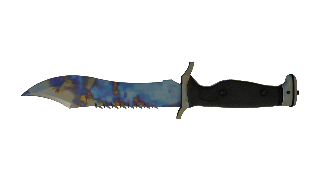 Bowie Knife | Case Hardened seed #144, back