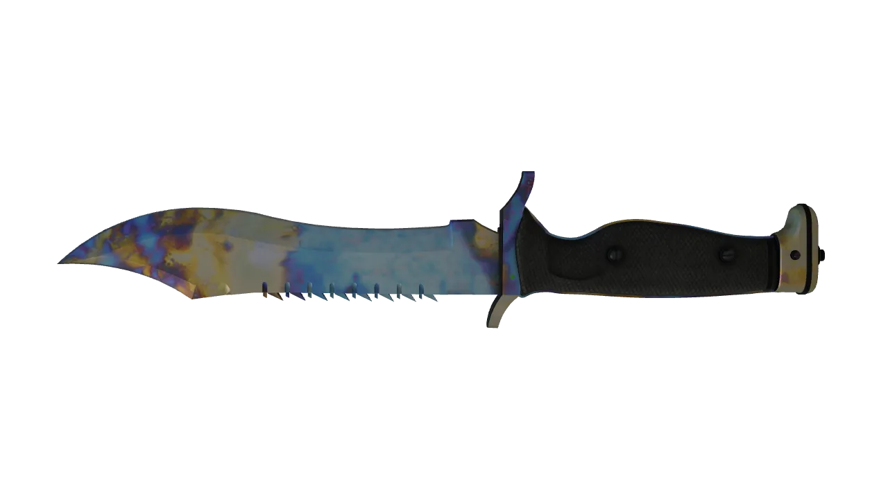 Bowie Knife | Case Hardened seed #18, back