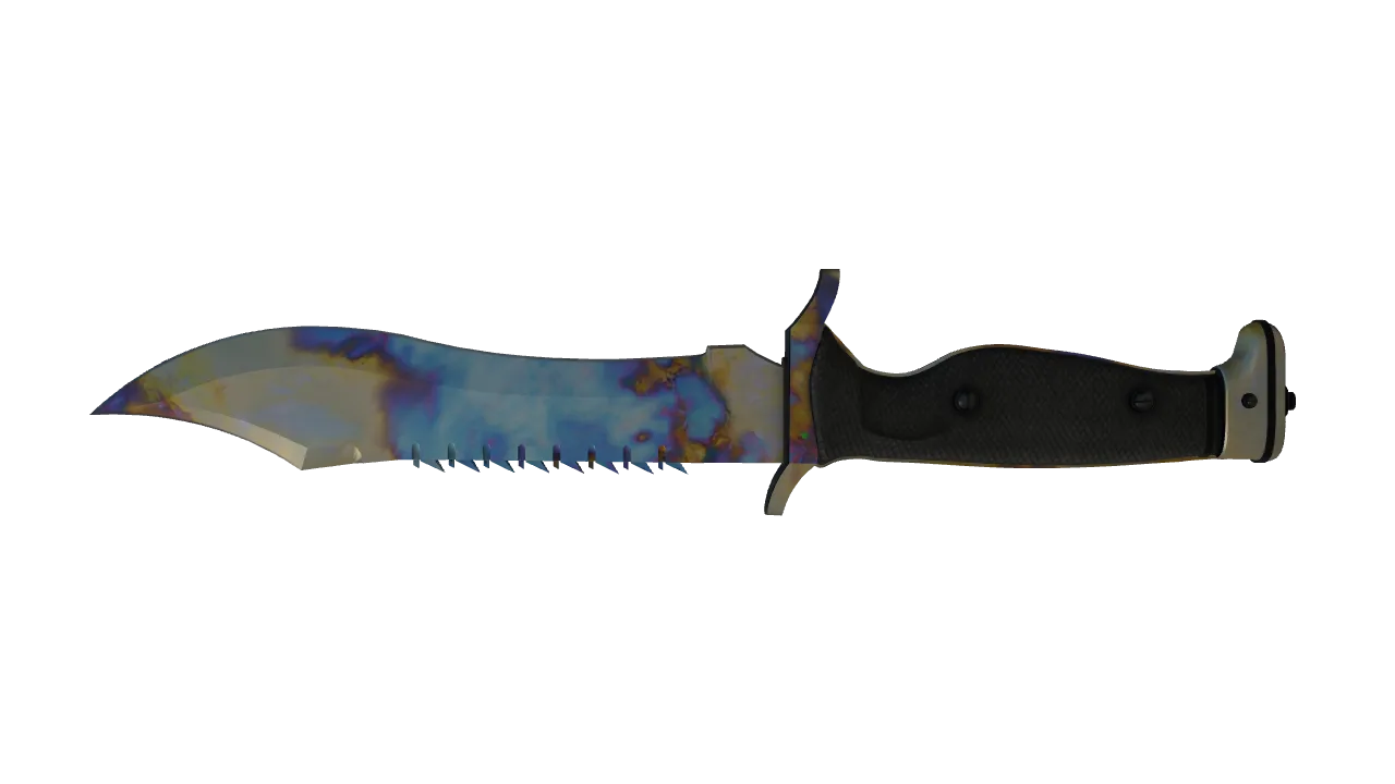 Bowie Knife | Case Hardened seed #191, back