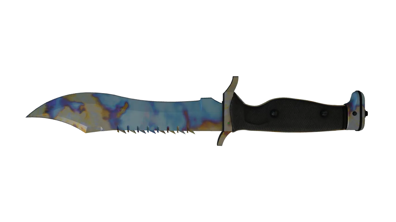 Bowie Knife | Case Hardened seed #242, back