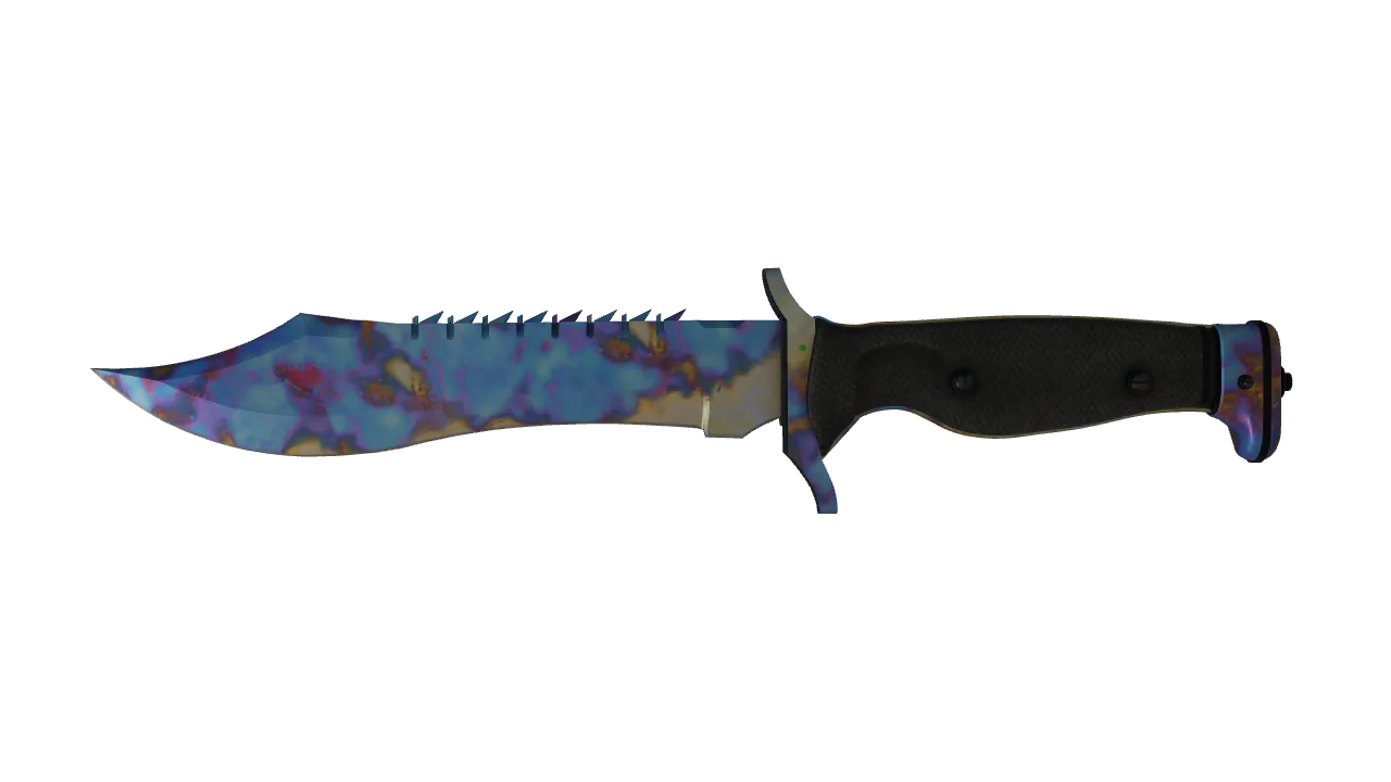 Bowie Knife | Case Hardened seed #263, front