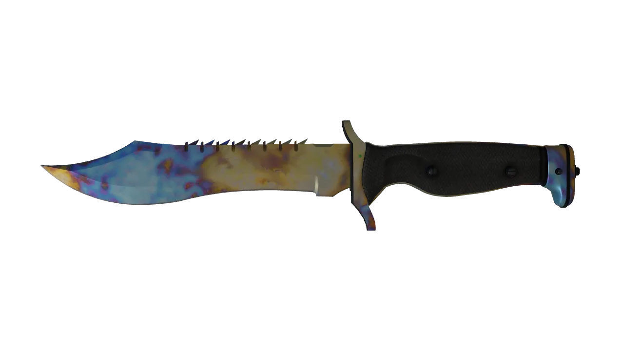 Bowie Knife | Case Hardened seed #265, front