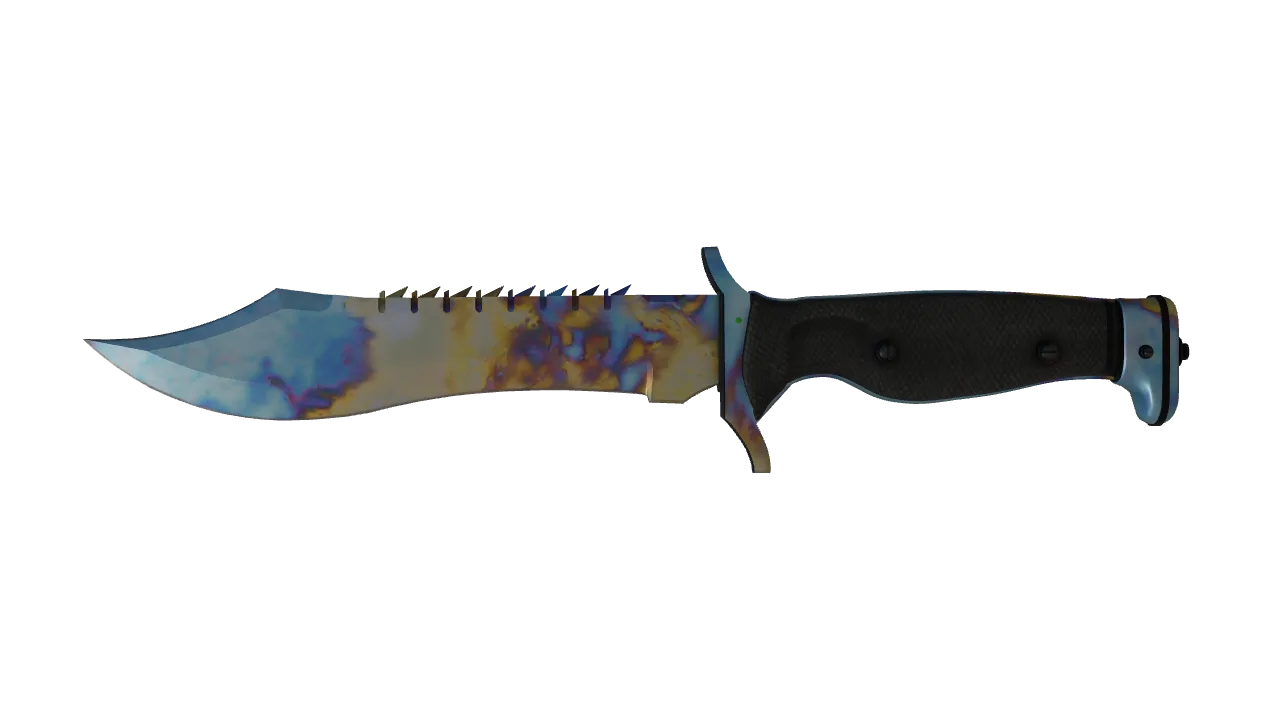 Bowie Knife | Case Hardened seed #269, front